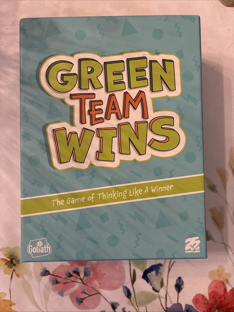 Green Team Wins | The Game of Thinking Like A Winner Used