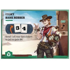 Unexpected Games 3000 Scoundrels Board Game – Wild West Strategy Game for 2-4…