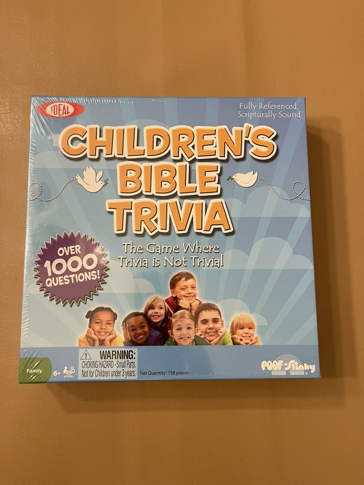 Children’s Bible Trivia Game…Sealed..