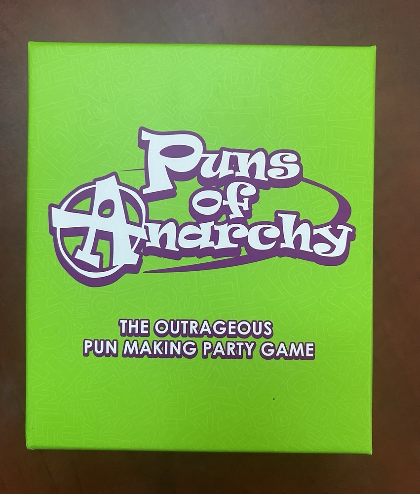 Puns of Anarchy The Outrageous Pun Making Party Game Deck Card Game 17+