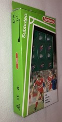 SUBBUTEO 072 CAGLIARI GENOA PANIONIOS TABLE SOCCER FOOTBALL TEAM-VINTAGE-63000