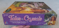 1993 Tales Of The Crystals Board Game Fantasy Milton Bradley – Not Compete/Read