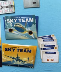 Sky Team Prepare For Landing Board Game by Luc Remond, 2023 Scorpion Masque 100%