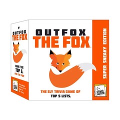 Outfox the Fox – A Sly Game of Top-5 Trivia For 3-10 Players
