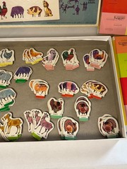 MacDonald’s Farm Board Game Animals Farm Spinner Vtg 1965 County Fair Selchow