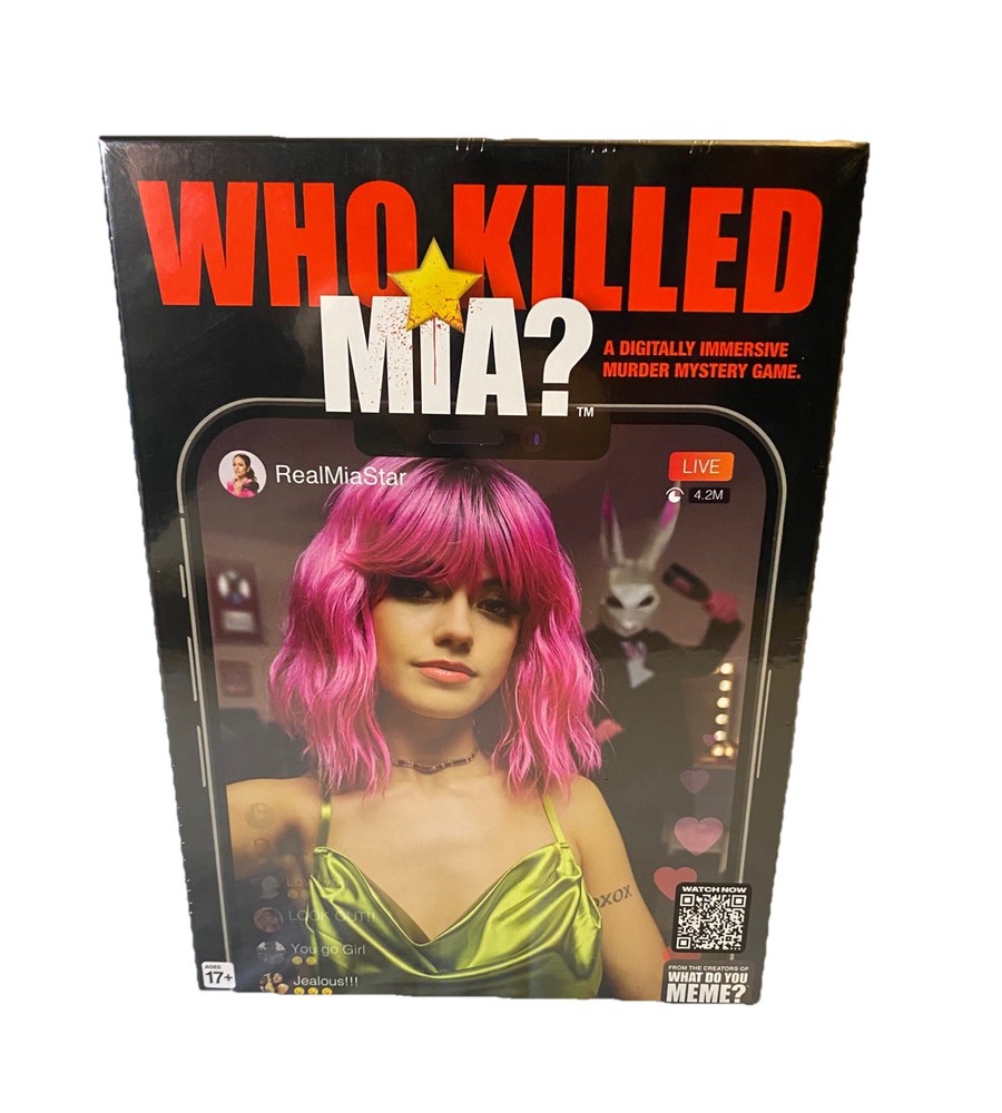 Who Killed Mia? A Digitally Immersive Murder Mystery Game Puzzle – Hunt A Killer