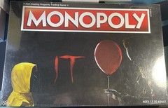 USAopoly Monopoly: “IT: The Movie” Board Game (New/Sealed)