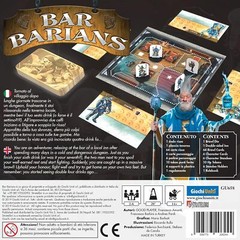 Bar Barians Board Game – Giochi Uniti – New / Sealed – 3-5 player, 14+ years