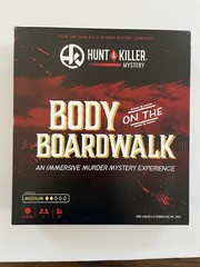 Hunt A Killer Mystery Game Body On The Boardwalk Family Game Murder Mystery