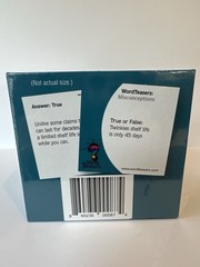 Word Teasers Misconceptions – Conversation Starter Card Game – New Sealed