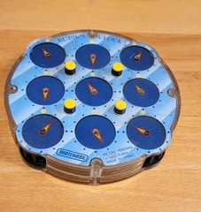Rubick’s Clock Cube Puzzle Toy 80s 70s Vintage Retro Matchbox Puzzle