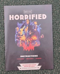 Horrified Universal Monsters Strategy Game Complete Great Condition Halloween