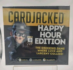 CARDJACKED Happy Hour Edition – Adult Drinking Game Age 21+ 4–10 Players 20 Mins