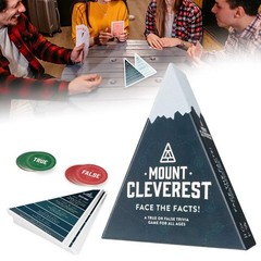 Cleverest Card Game True Or False Trivia Fun Family Game Cards Games US