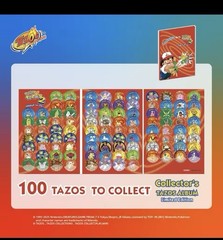 Pokemon TAZOS Collections Complete Album Set 81/100/90Pcs Flippo Pogs Tags Spani