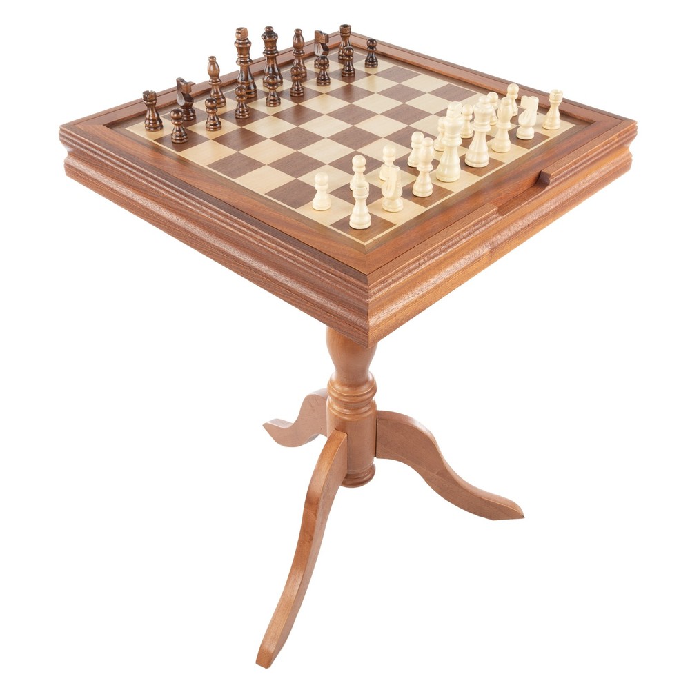 Deluxe Chess & Backgammon Table by Trademark Games