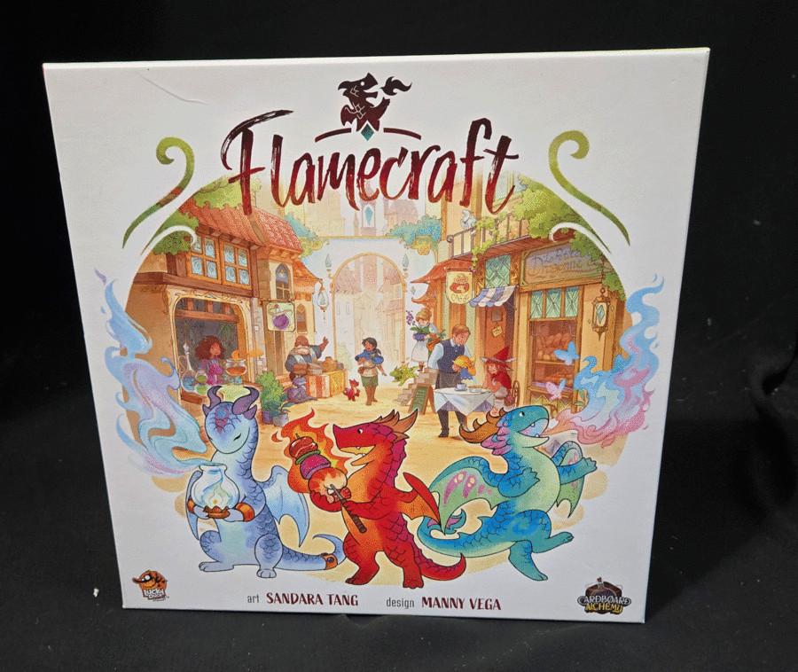 Cardboard Alchemy Flamecraft Standard Edition Family Fun Strategy Board Game