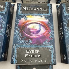 Android Netrunner LCG: Data Pack Lot (7)- New & Sealed In Boxes
