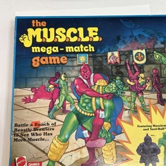 Vintage Mattel M.U.S.C.L.E Mega Match Game 1983 Arena Original Missing 1 Figure