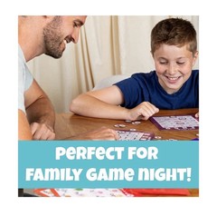 Family Bingo Game Night Staple – Counting and Matching Skills