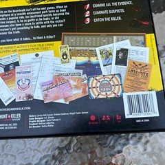 Hunt A Killer Body On The Boardwalk Board Game Complete