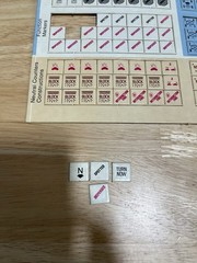 The Arab-Israeli Wars Board Game By Avalon Hill. Complete & Mostly Unpunched.