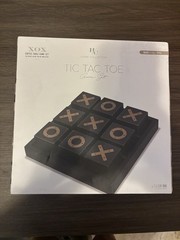 HG Home Collection Tic Tac Toe Classic Coffee Table Game Set, Ages 8+
