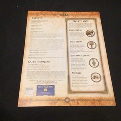 Talisman Rev 4th Ed The Highland Expansion FFG Game 100% COMPLETE! NO BOX