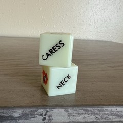 VTG Glow in the Dark Sex Dice Adult Game Kama Sutra Couples Bachelorette Gift