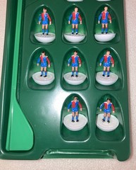 SUBBUTEO 072 CAGLIARI GENOA PANIONIOS TABLE SOCCER FOOTBALL TEAM-VINTAGE-63000