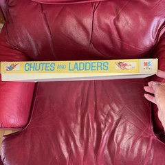 Vintage 1972 Milton Bradley Chutes And Ladders Board Game Complete