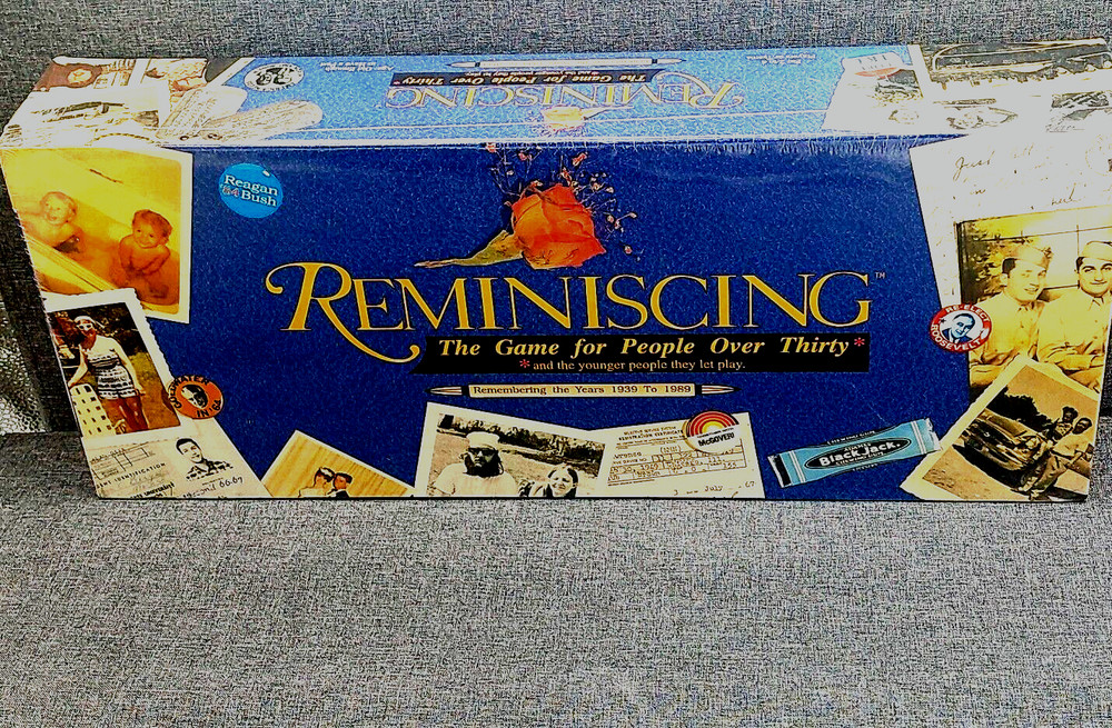 REMINISCING: Board Game 1993 Remembering 1939-1989 100% Complete Vintage