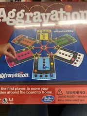 New Aggravation Marble Race Board Game