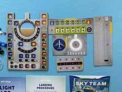 Sky Team Prepare For Landing Board Game by Luc Remond, 2023 Scorpion Masque 100%