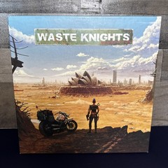 Waste Knights 2nd Ed Board Game Kickstarter All-In Big Box Post-Apoc Complete
