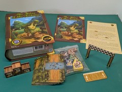 The Hare & The Tortoise Storybook Racing Game COMPLETE Iello Tales and Games