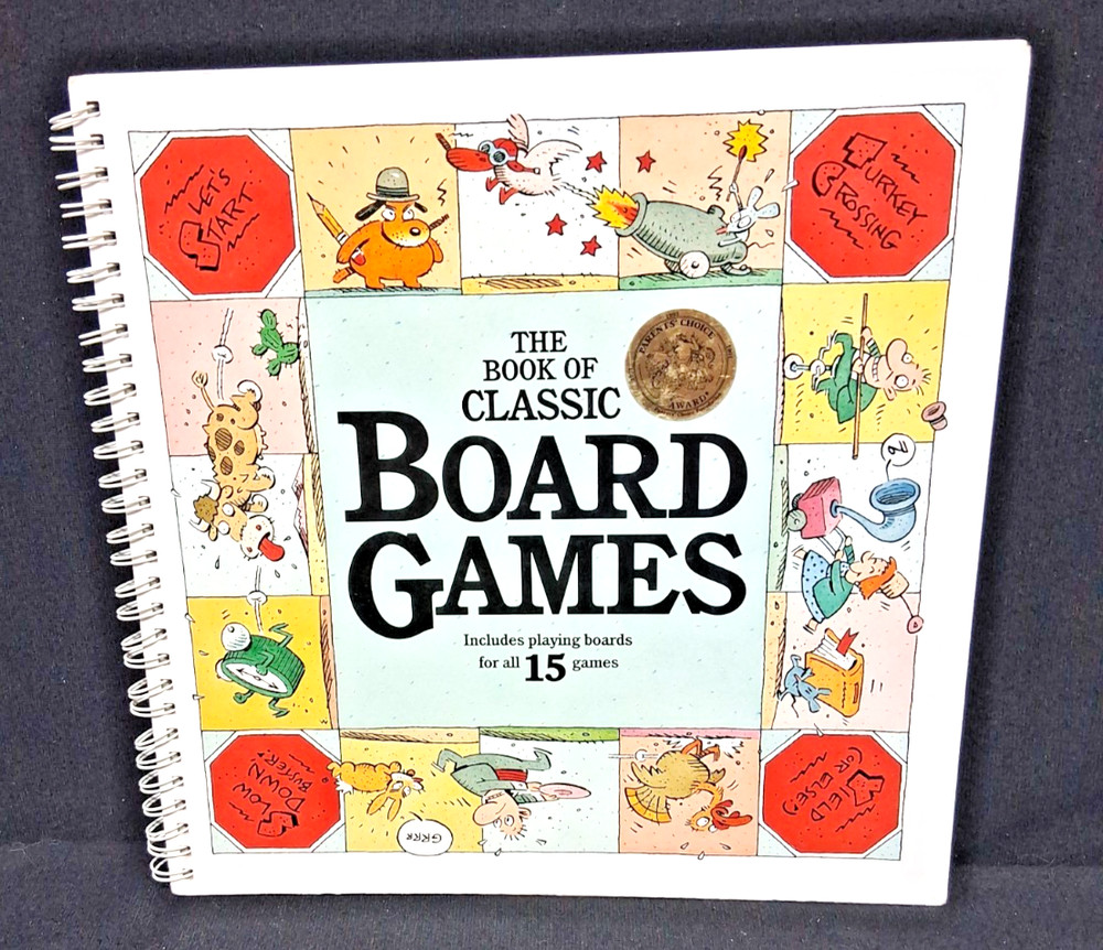 Vtg 1991 Klutz Press Book of 15 Classic Board Games