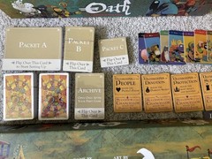 Oath Chronicles of Empire & Exile by Leder Games – opened but unplayed