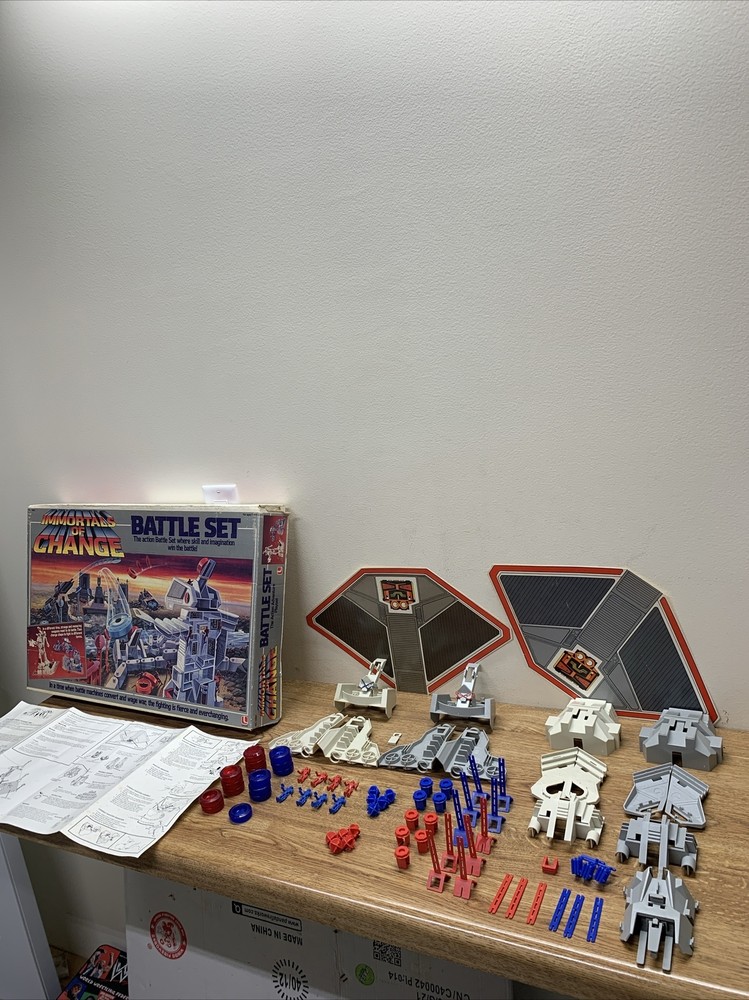 Vtg Immortals of Change 1985 Battle Set **Missing pieces. See description*