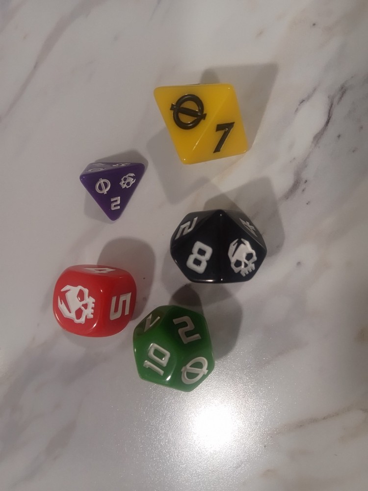Borderlands/Cyberpunk: Edgerunners [RE]action System Dice MFC