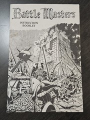 Vintage 1992 Milton Bradley BATTLE MASTERS Instruction Booklet