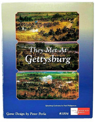 They Met At Gettysburg – 1st Edition Spearhead Games – UNPUNCHED (1996) Box Wear