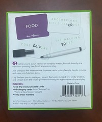 Puns of Anarchy The Outrageous Pun Making Party Game Deck Card Game 17+