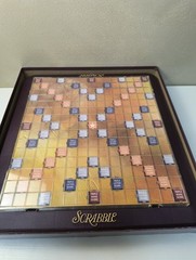 Milton Bradley 4034 Scrabble Deluxe Edition Board Game