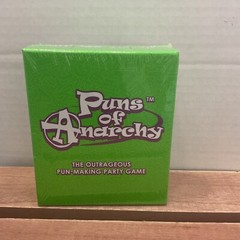Puns Of Anarchy The Outrageous Pun Making Party Game NEW