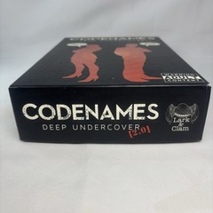 Codenames Deep Undercover 2.0 Adult Word Game Open Box Complete Lark & Clam