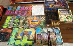 Masters of Universe Battle for Eternia Board Game He-Man 1985 Partial Set in Box
