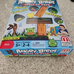 Angry Birds Knock On Wood Game See Description