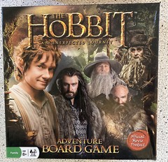 The Hobbit An Unexpected Journey Adventure Board Game Pressman Games