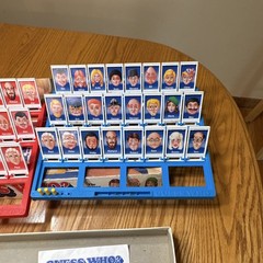 Milton Bradley Guess Who? Mystery Face Board Game, 2 Players, Ages 6 missing peg